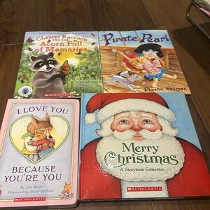 Scholastic Set of four books brand new.  Good condition but may not be perfect.